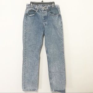 Vtg Levi’s 501 Acid Wash High Waisted Jeans